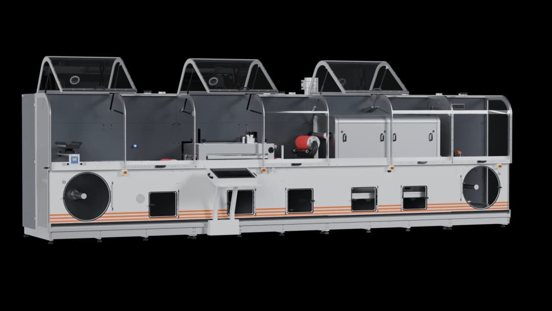 FlexiCoat machine with 350mm web width